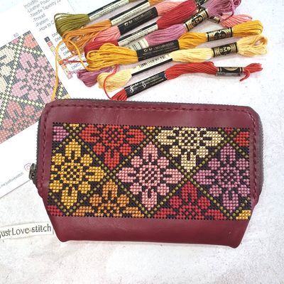 Leather Zipper Pouch