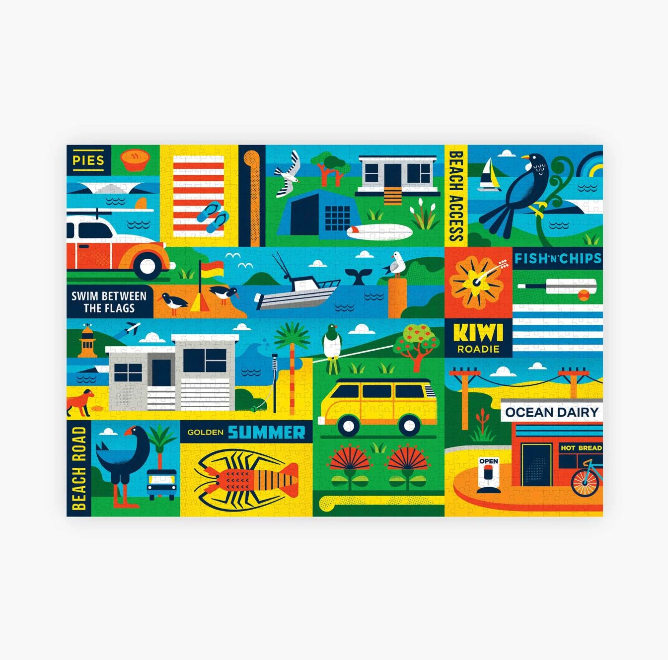 Piece House Puzzles – Various, Design: Our Backyard