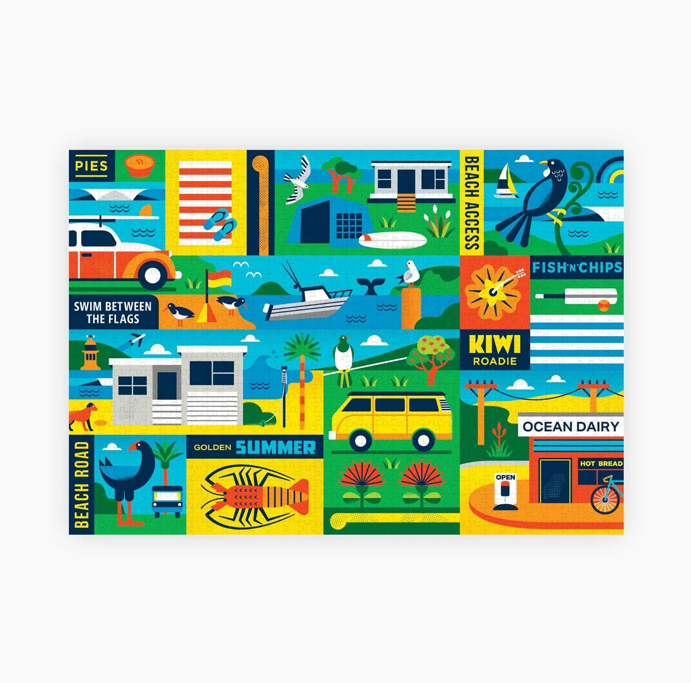 Piece House Puzzles – Various, Design: Our Backyard