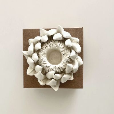 King Protea Candle Stick Holder