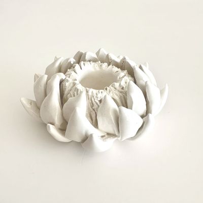King Protea Candle Stick Holder