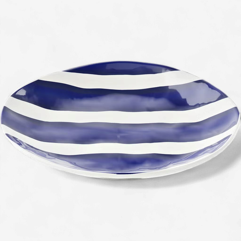 Guzzini Riviera Dessert Plate Med Blue