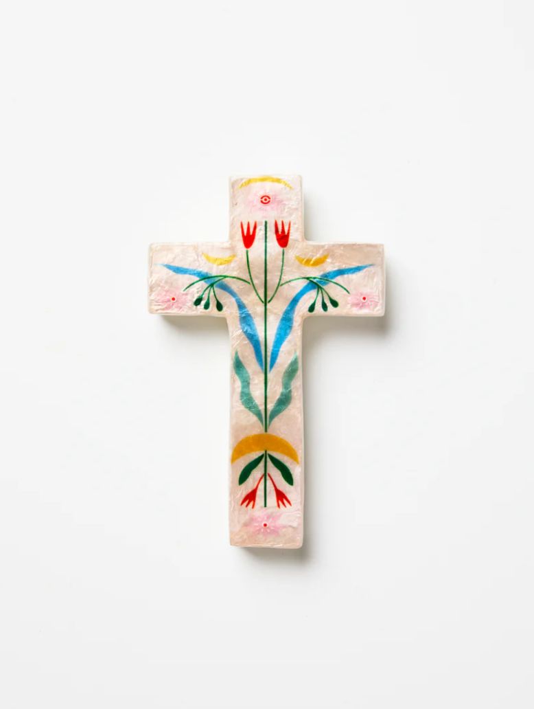 Fable PinkFloral Sml Cross