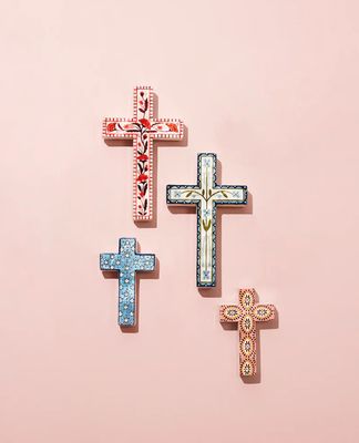 Samira sml Cross Blue Lotus