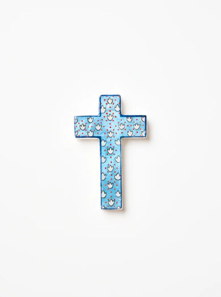 Samira sml Cross Blue Lotus