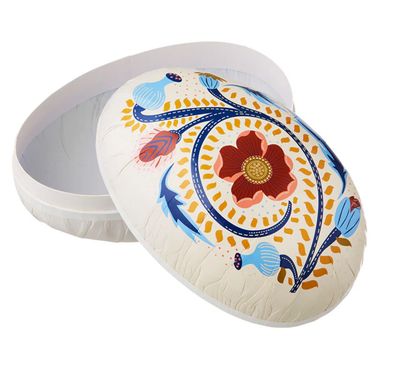 Decorative Egg Box Poppy Cream