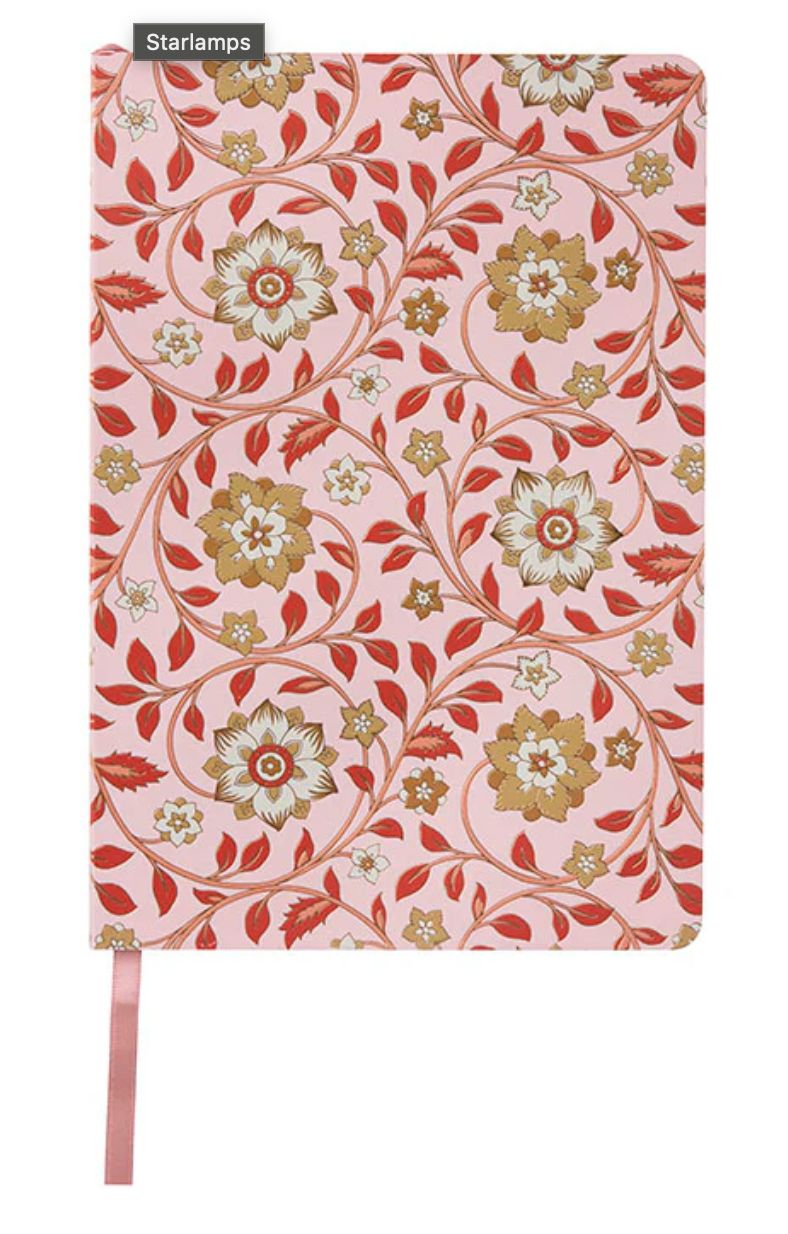 Notebook 14.8 x 21.6 Lined Paper Roja Rose
