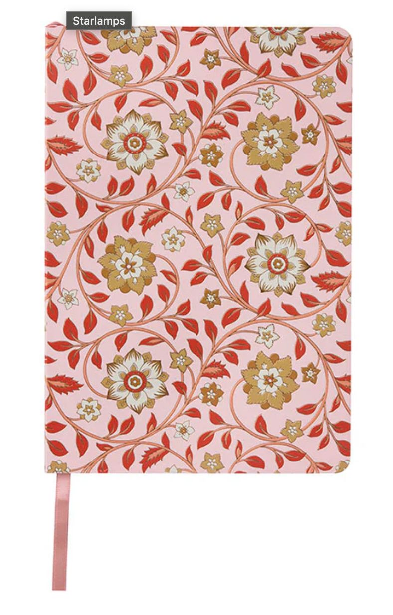 Notebook 14.8 x 21.6 Lined Paper Roja Rose