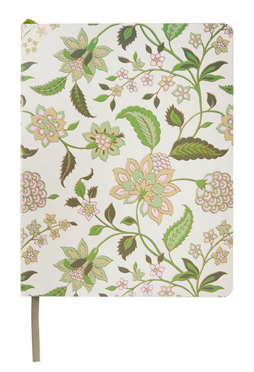 Notebook 18 x 23cm Lined Paper Divya Fern