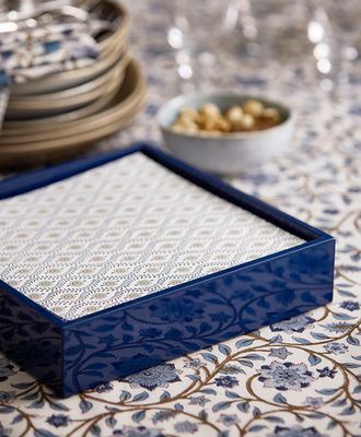 Paper Napkin Lulu Indigo 20cm 50pcs