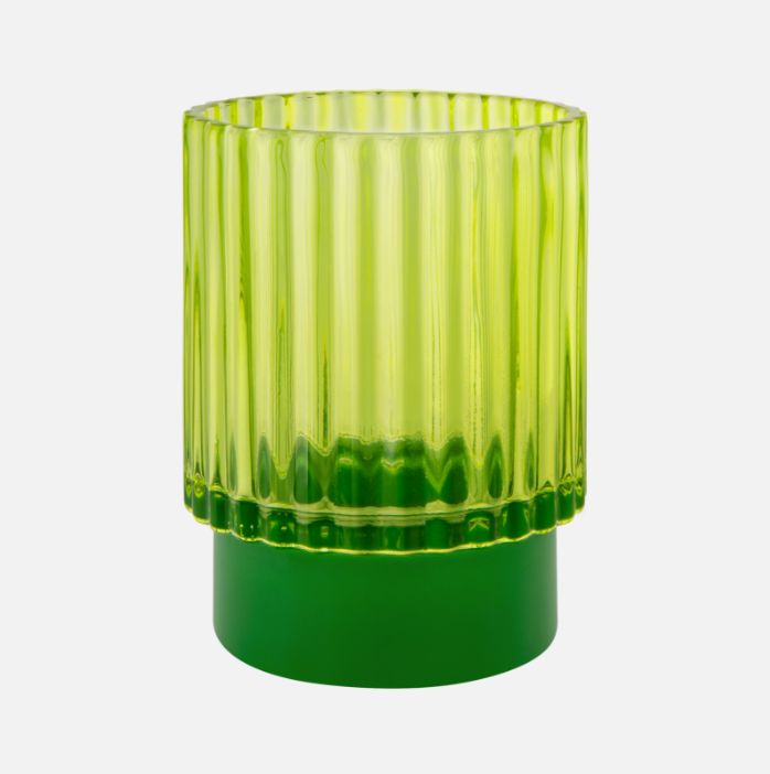 Tealight Glass Lumi Lime