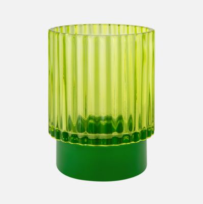 Tealight Glass Lumi Lime