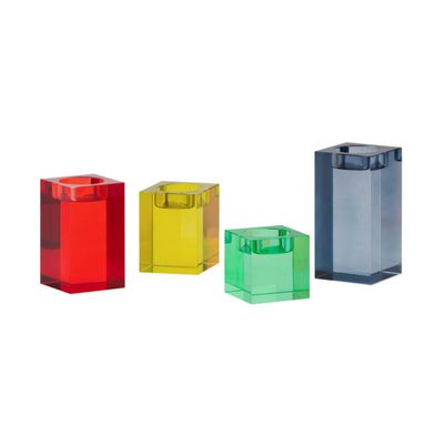 Glassblock Candle Holder Vela
