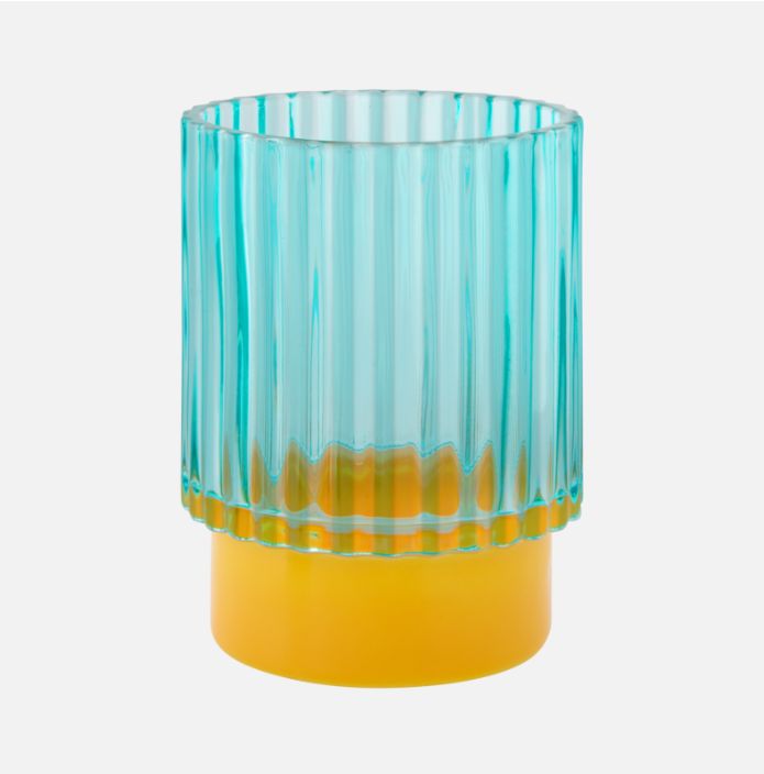 Tealight Glass Lumi Blue