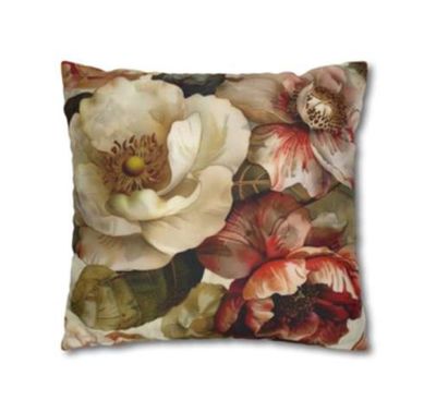 Vintage Grandiflora Velvet 50 x 50
