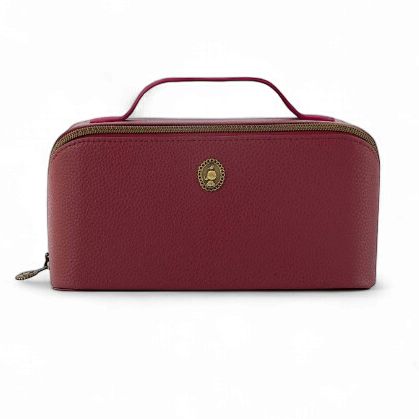 Cyrille Cosmetic Bag Medium 11x5x22 – Various, Colour: Red