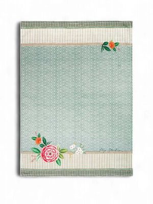Tea Towel Blushing Birds Blue 50x70cm