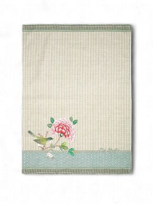 Tea Towel Blushing Birds Khaki 50x70cm