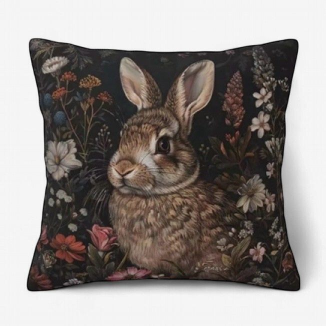 Cushion Rabbit Velvet 50cm