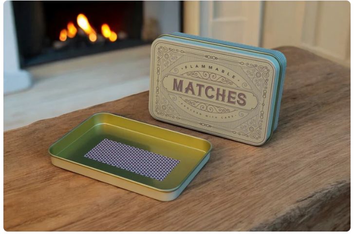 Match Tin – Various, Colour: Cream