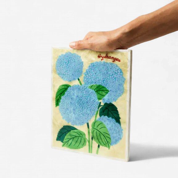 Market Wall Art Hydrangea