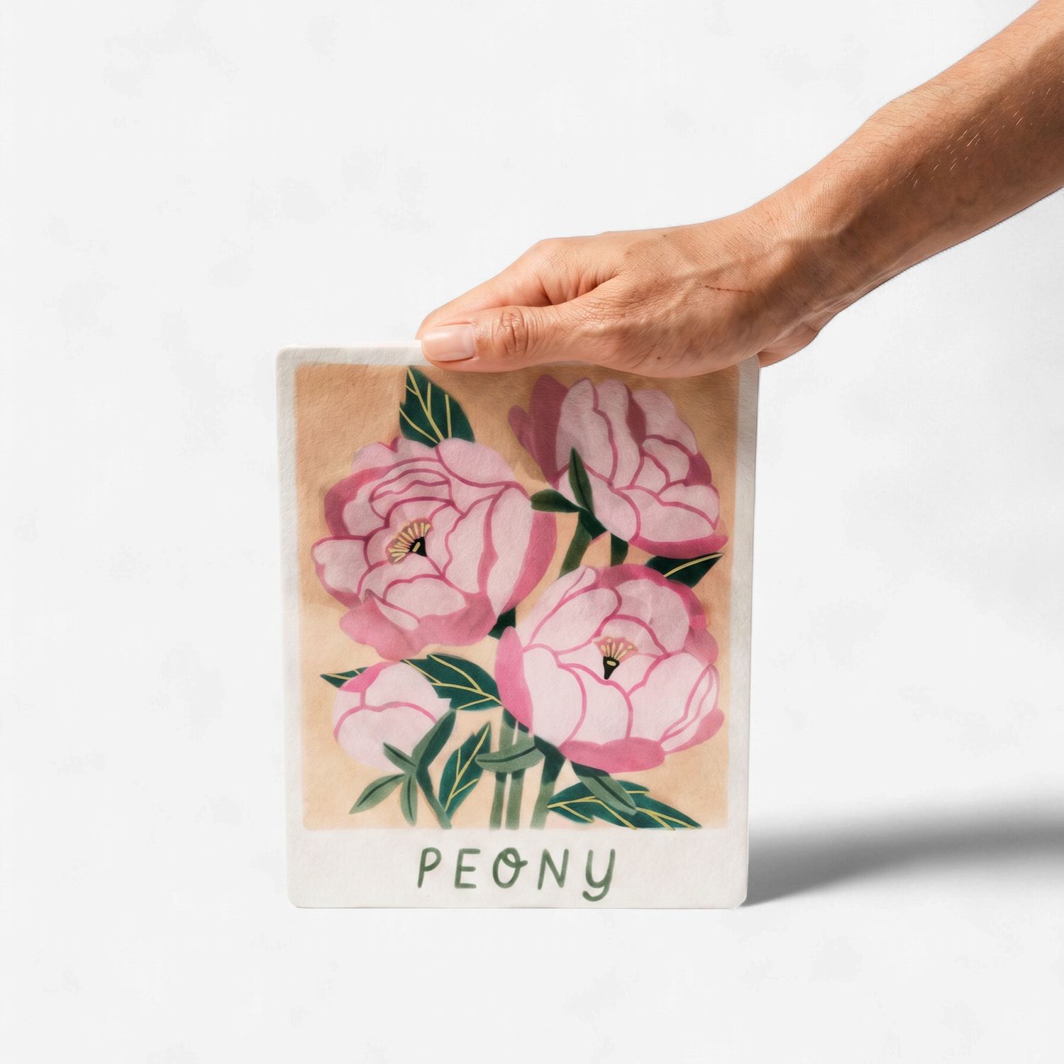 Market Wall Art Peony