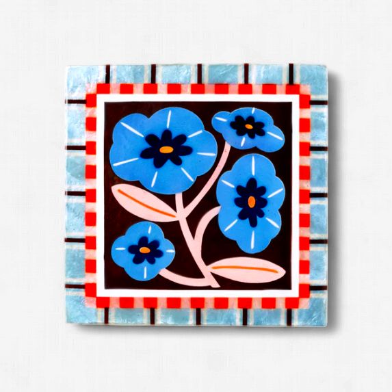 Bloom Nouveau Blue Square