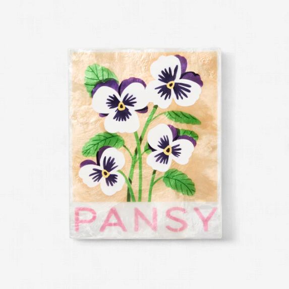 Market Wall Art Pansy