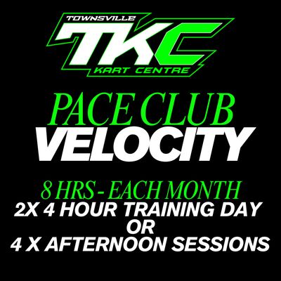 TKC PACE CLUB MEMBERSHIPS - Velocity (Premium) – $649/month