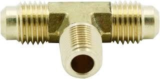 SAE 45° Tube to Pipe Branch Tee - 45