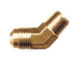SAE 45° Tube to Pipe Elbow 45° - 54