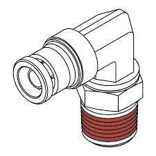 Tube to Pipe Swivel Elbow 90° - 1579