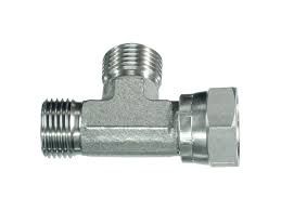 BSPP Swivel Union Tee -3853