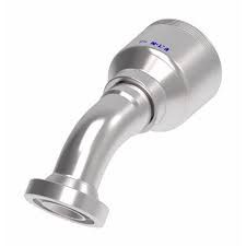 H Series-R13 (Non Skive) to Flange (Code 62)- 45 degree elbow-H-FLH45