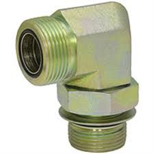 J Series-Four Spiral &amp; Wire Braided (Non Skive) to ORFS- 90 degree elbow-J-FFX90S