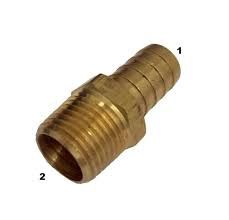 Hose Barb to Pipe - 4244