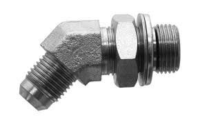 JIC to BSPP Elbow 45° -3802