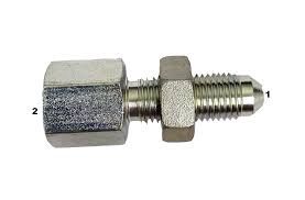 JIC to Pipe Bulkhead- 2705