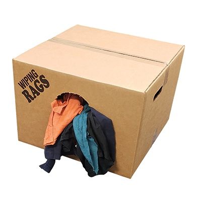 T-Shirt Rags - 10lbs Multi-Coloured