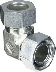Metric Compression Swivel Elbow 90° - MC6100