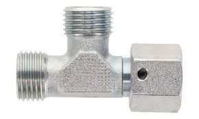 Metric Compression Swivel Run Tee - MC6101, Size: L06 (12x1.5)