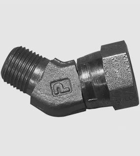 O-Ring to Pipe Swivel Elbow 45° -6902