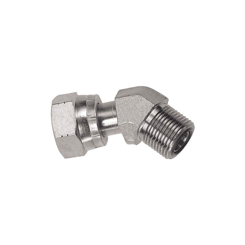 ORFS to ORFS Swivel Elbow 45° -FF6502