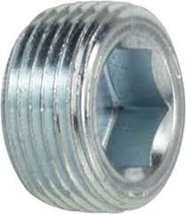 Flush Hollow Hex Pipe Plug 7/8 Taper -5406-FLP