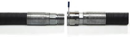 J Series- Four Spiral &amp; Wire Braided (Non Skive) to Metric Compression-J-FDLORX