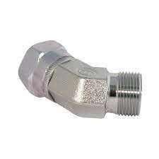 JIC Swivel Bent Tube No Braze Elbow 45° -NB6702