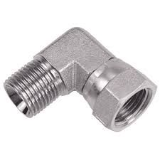 BSPP to BSPP Elbow 90° -3601, Size: Male British Pipe Parallel 1/8-28
