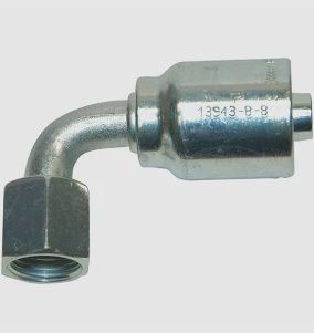 BSPP to BSPP Swivel Elbow 45° Bent Tube -3702