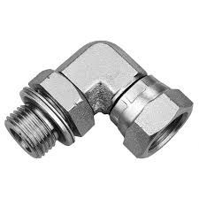 BSPT to BSPP Swivel Elbow 90° -3827