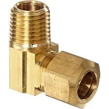 Metric Compression Male Stud Elbow 90° - BSPT - MC6070